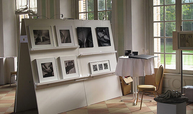 Ausstellung der Bilder