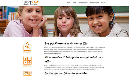 Typo3 Website für Förderraum