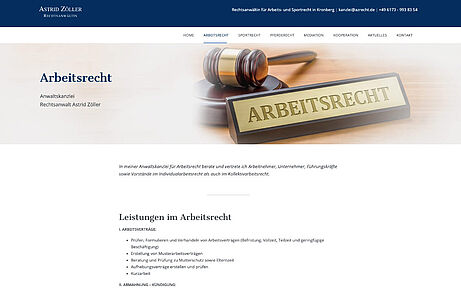 Referenz Rechtsanwältin Astrid Zöller