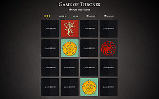 Referenz: Udacity FEND Javascript Projekt "Matching Game"